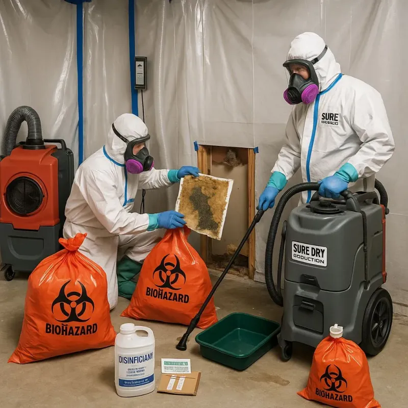 Contaminated Water Handling Protocols process in Greenwood, AR